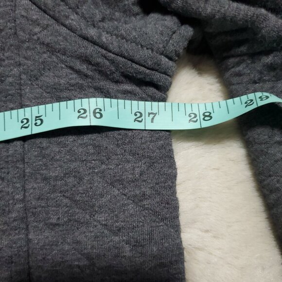 L.L. Bean Quarter Mock Neck Button Quilted Sweater/Jacket Size XXL - Picture 5 of 10